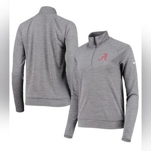 Women's Nike Alabama Crimson Tide Pacer Performance Pullover, Gray, Medium, EUC